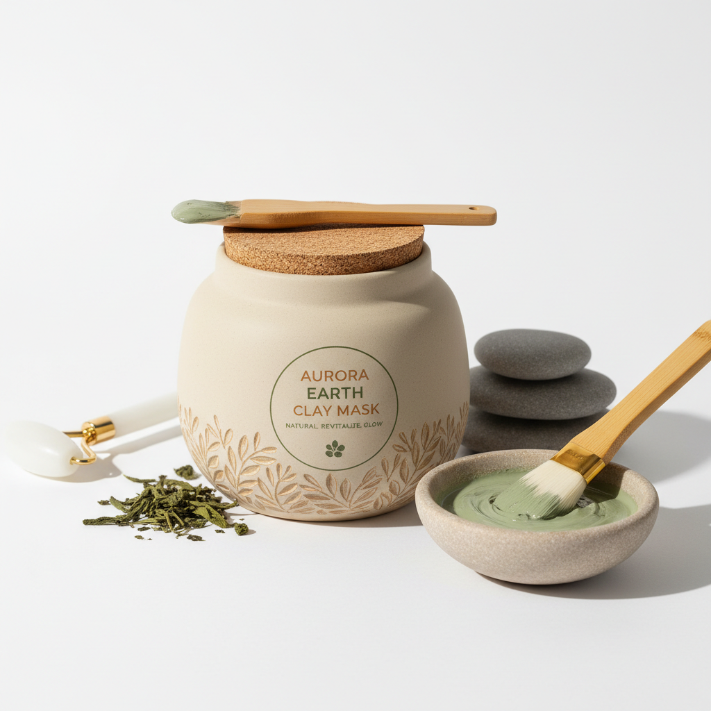 Máscara Facial de Argila Purificante