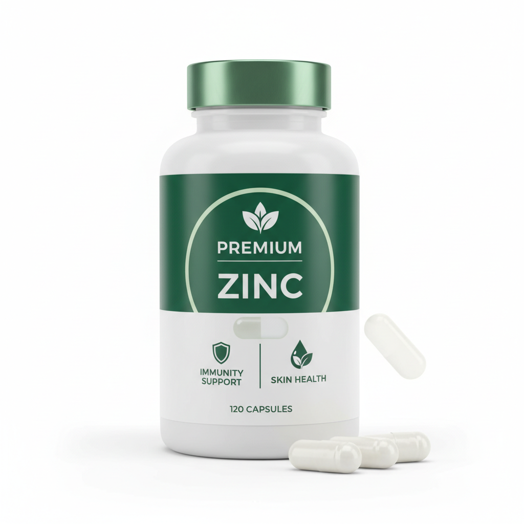 Zinco Premium - Imunidade e Pele Saudável