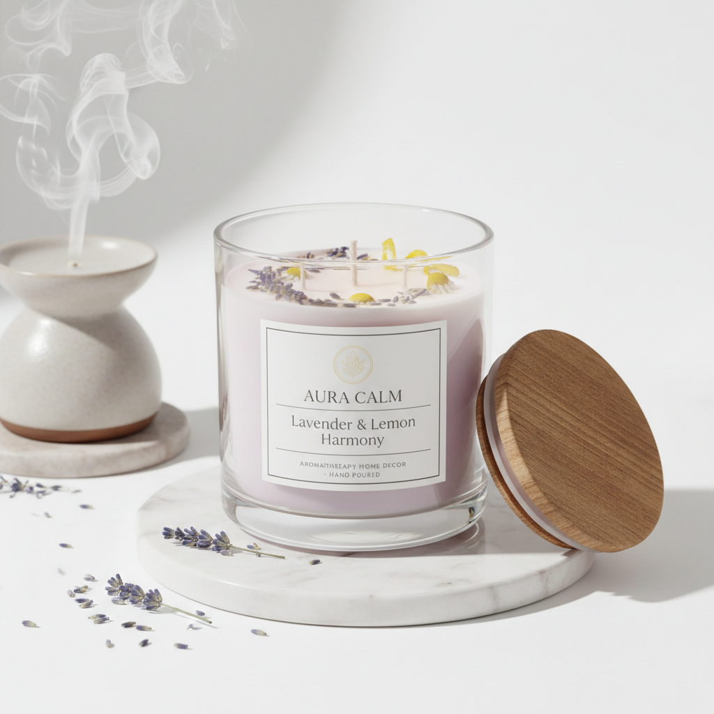 Vela Aromática de Luxo